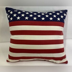 Patriotic Pillow Unbranded Red White and Blue